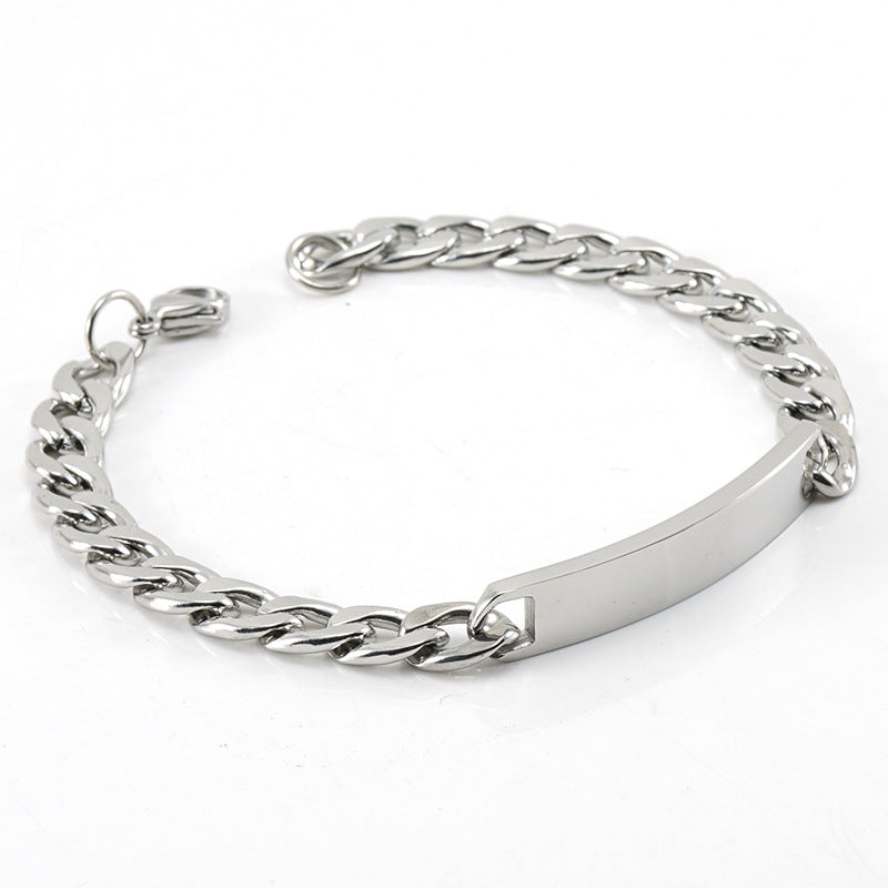 Popular NK Chain Bend Bracelet