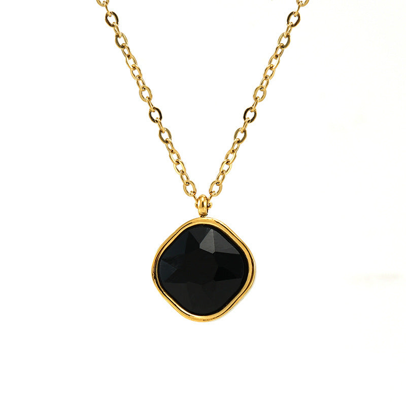 Irregular Zircon Necklace