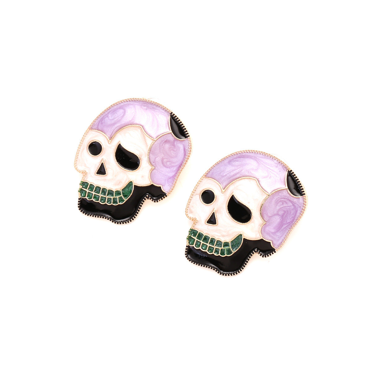 Funny Skull Earrings