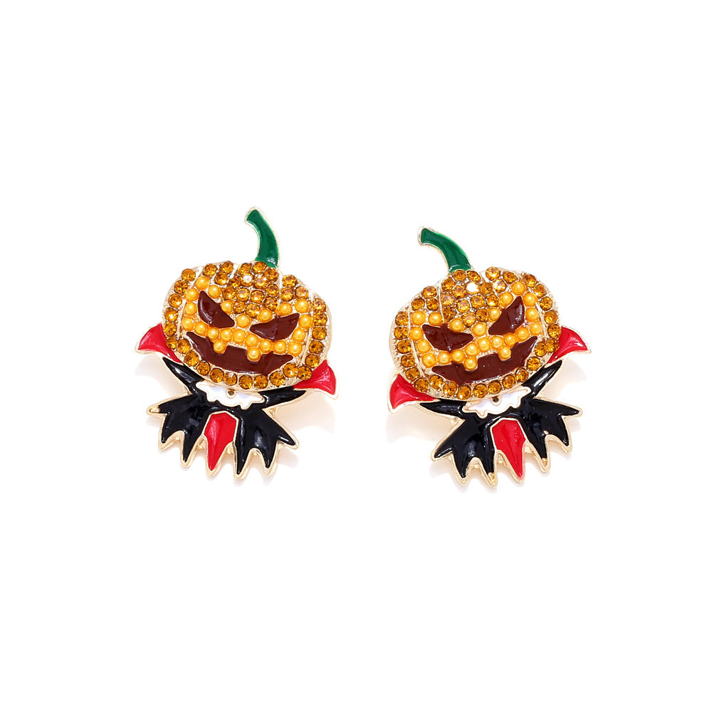 Ghost Pumpkin Earrings