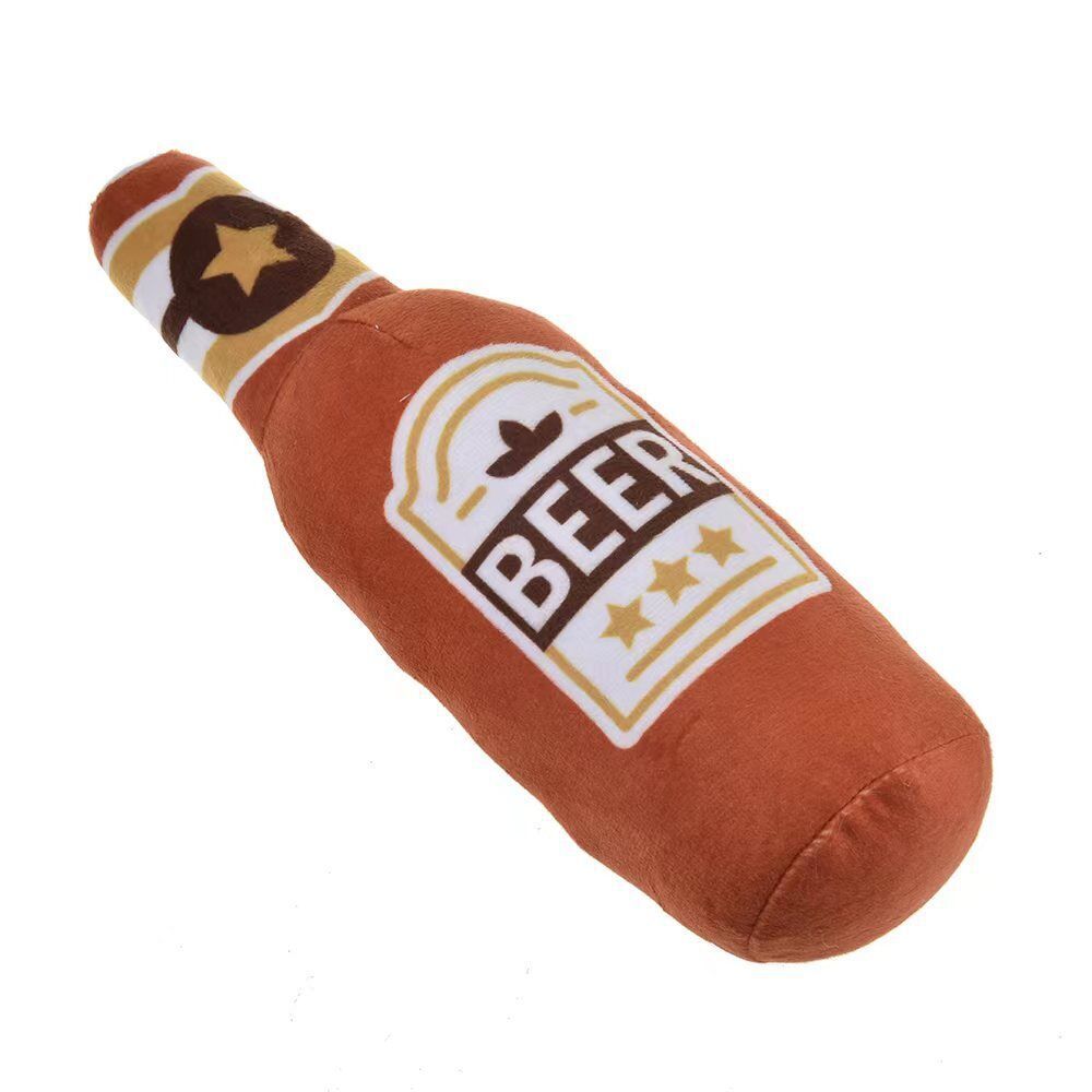 Vodka Whiskey Bottle Pet Toy