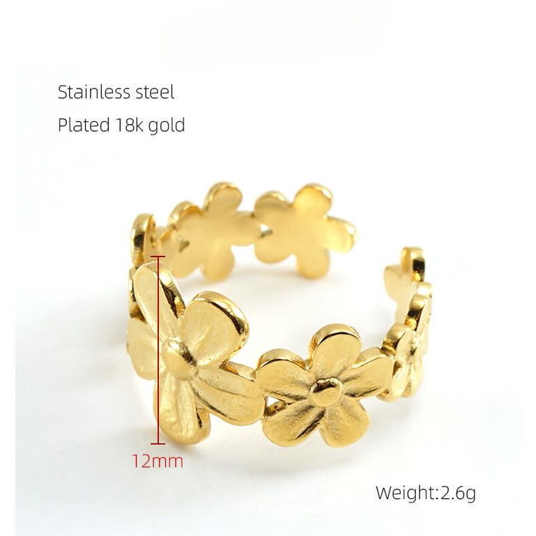 Fresh Wind Flower Ring