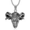 Satanic Ram Hexagram Necklace