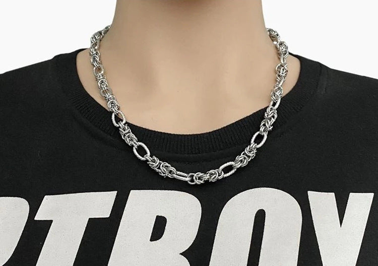 Hip Hop Stainless Steel Necklace