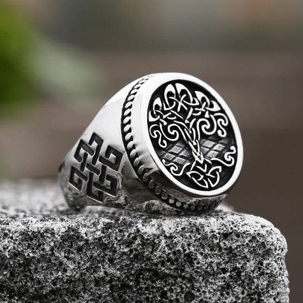 Tree of Life Signet Ring