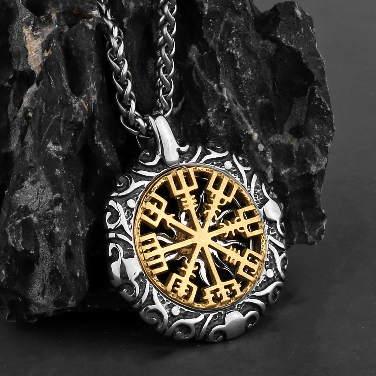 Viking Rune Jewelry Necklace