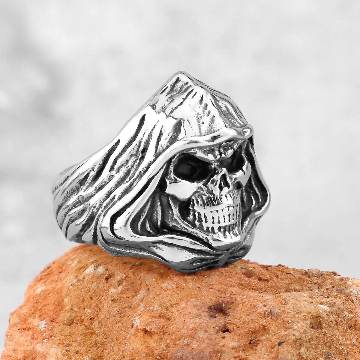 Anillo Calavera Fantasma Segador