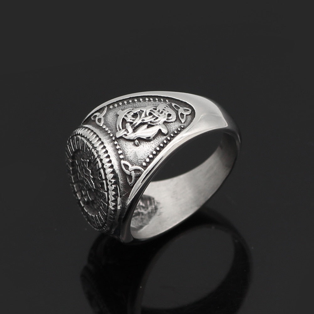 Anillo de runas de lobo de Odín