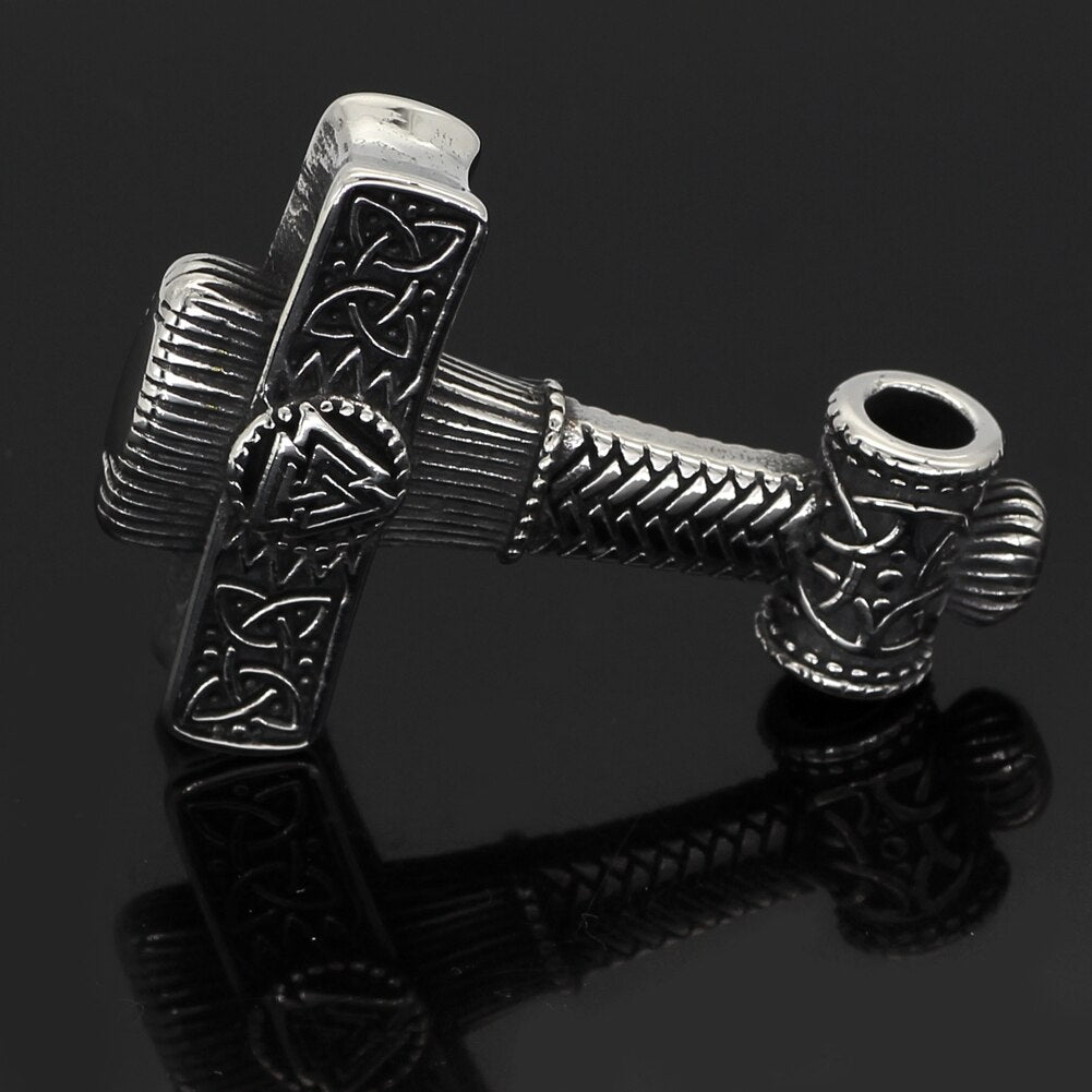 Mjolnir Valknut 바이킹 목걸이