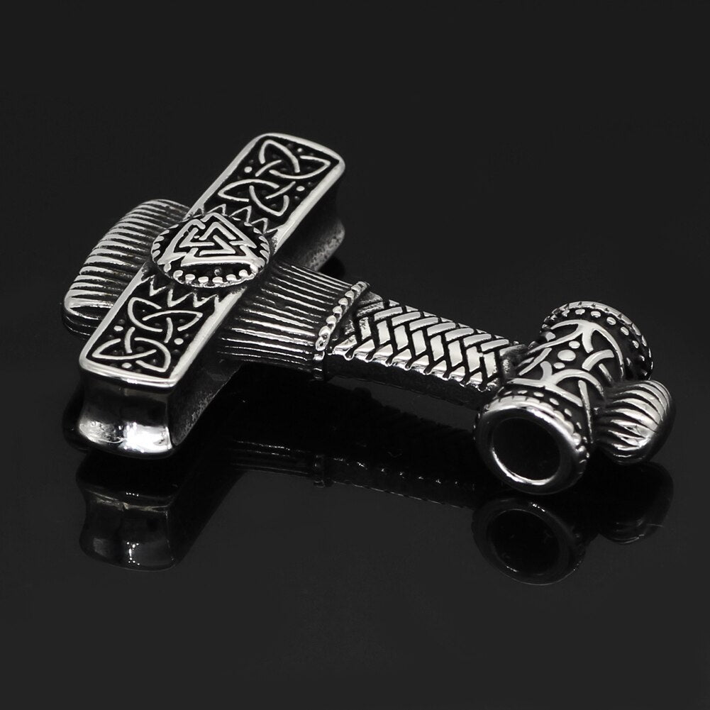 Mjolnir Valknut 바이킹 목걸이