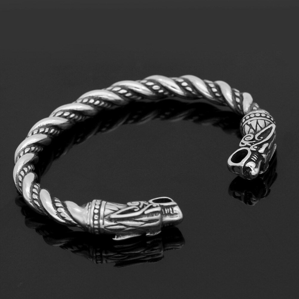 Pulsera escandinava dragón nórdico