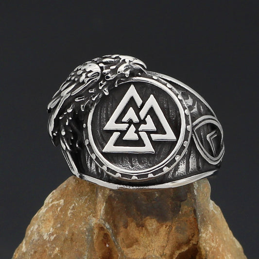 Viking odin symbol Ring