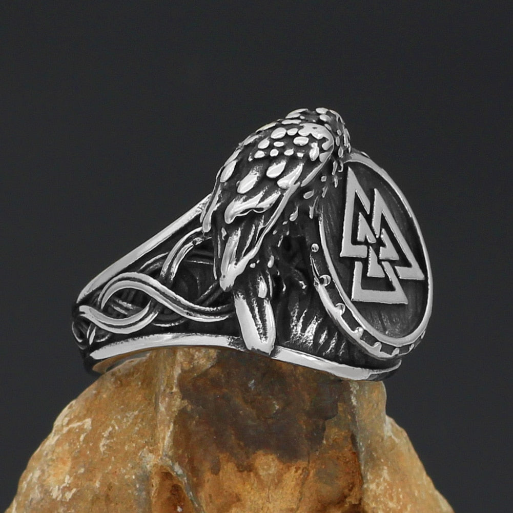 Viking odin symbol Ring