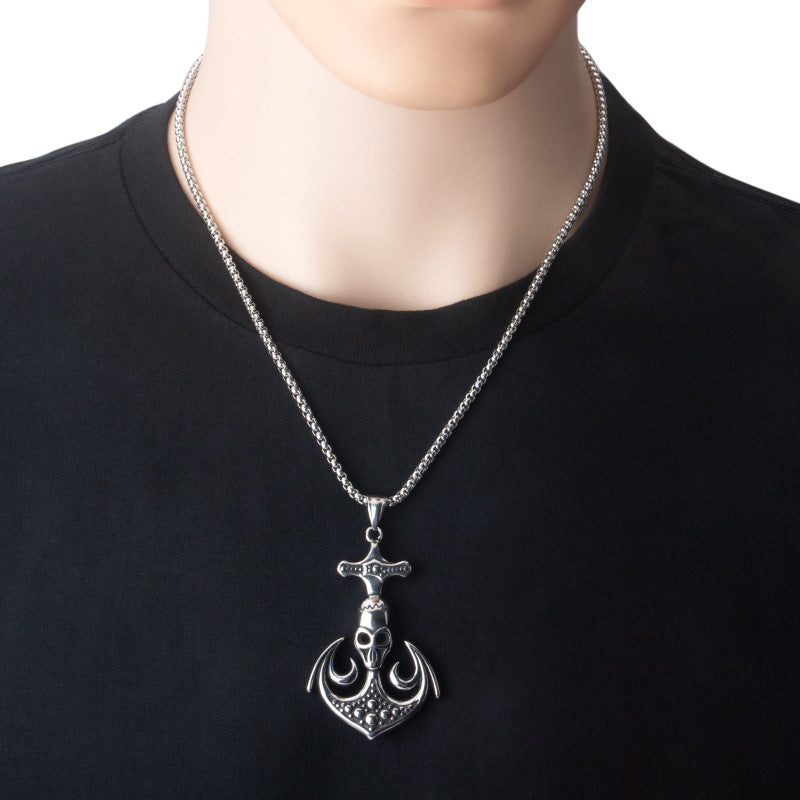 Anchor Pendant Necklace