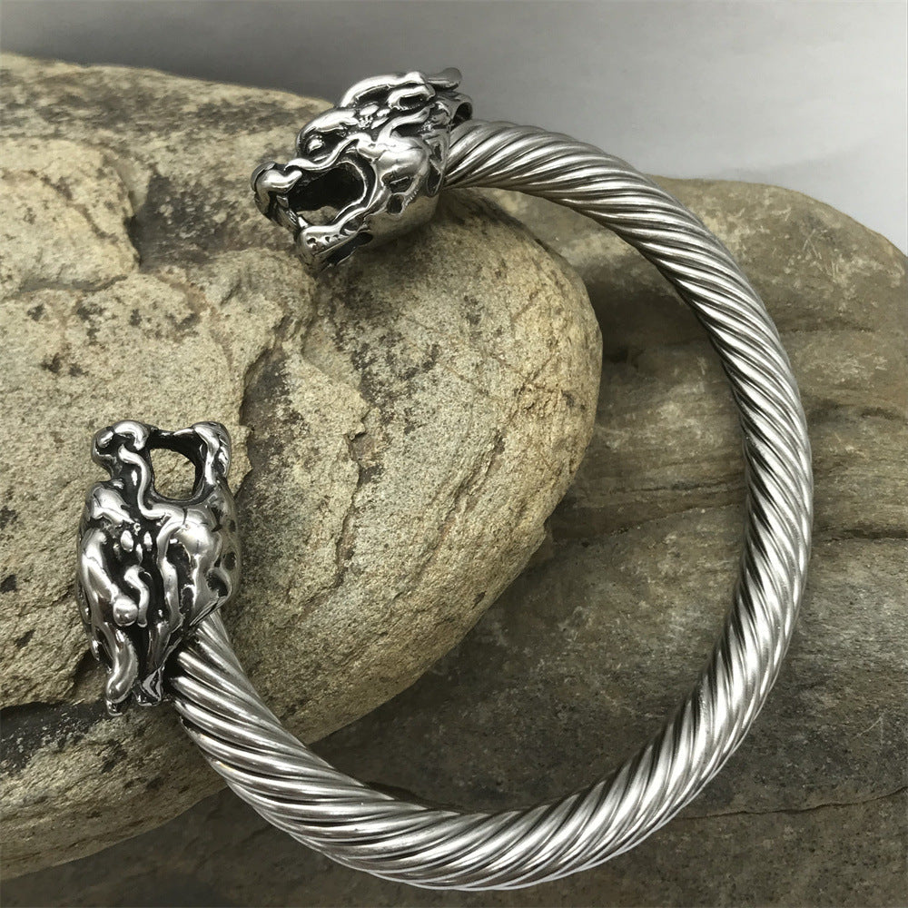 Stainless steel wire rope Bracelet