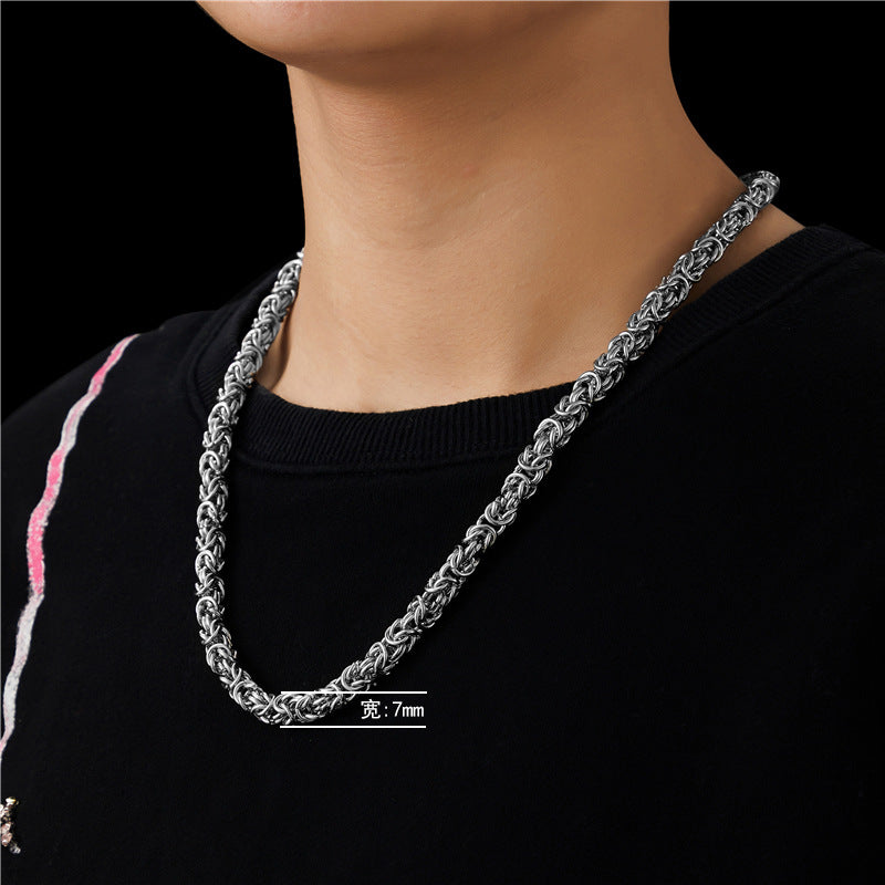 Goth Sweater Chain Necklace