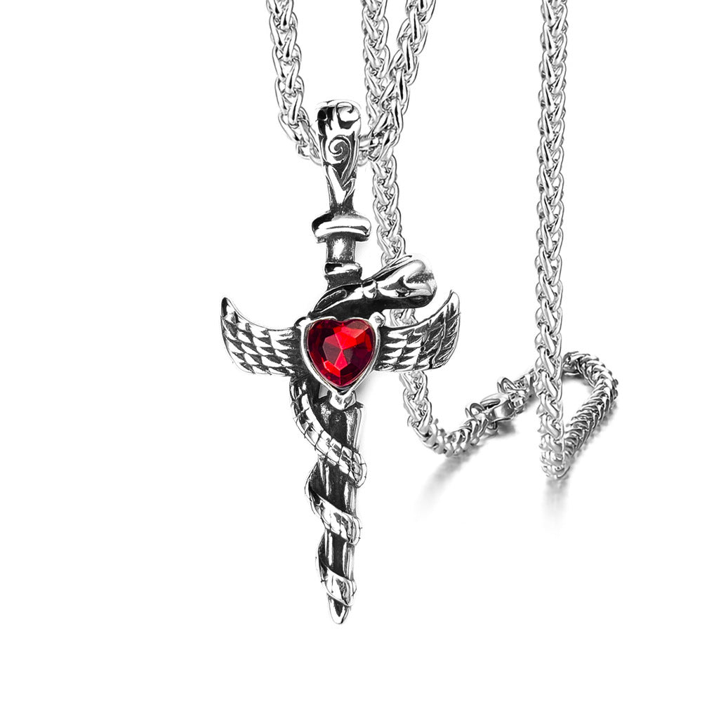 Snake Sword Necklace