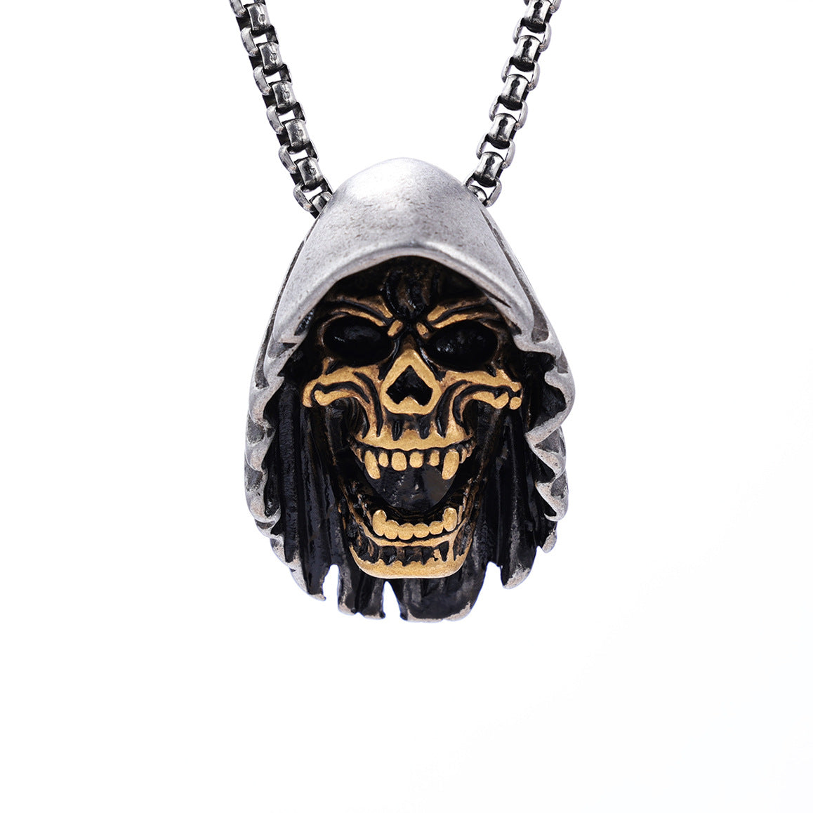 Goth Death Devil Necklace