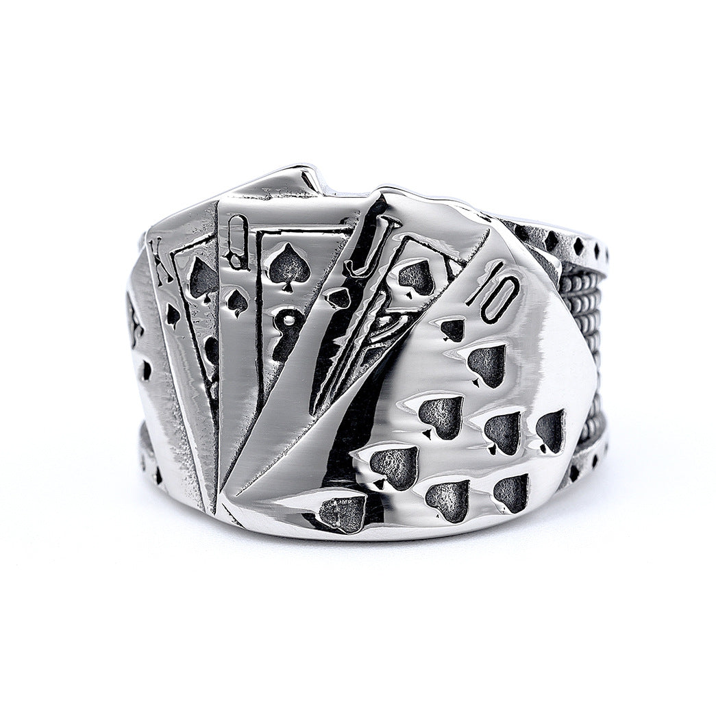 Goth Poker Ring