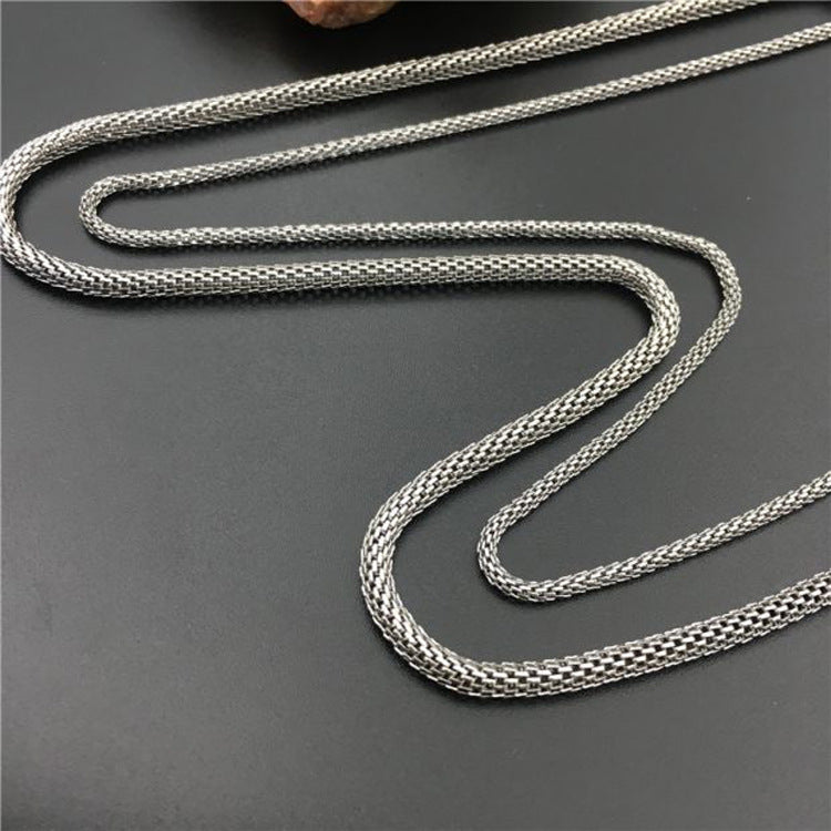 Titanium Steel Diamond Necklace