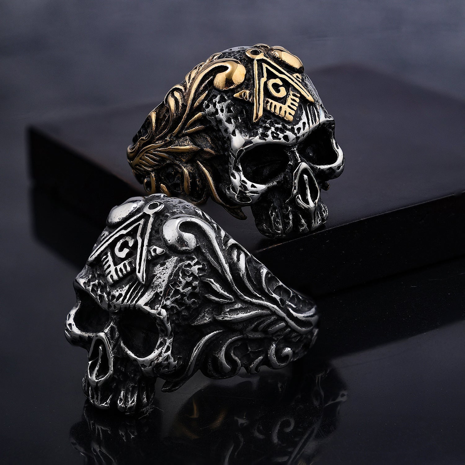 Goth Skull Ring