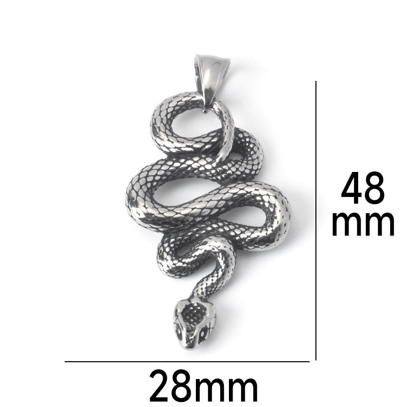 Snake Pendant Necklace