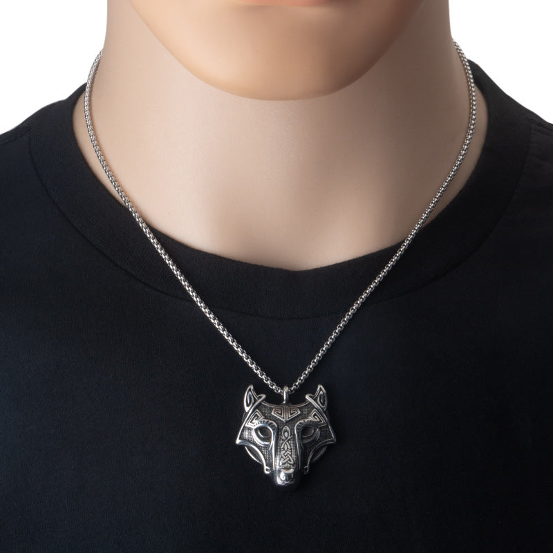 Fox Head Necklace