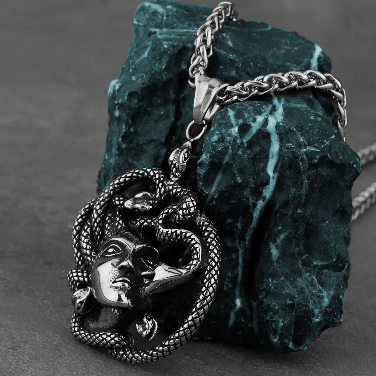 Medusa the Snake Necklace