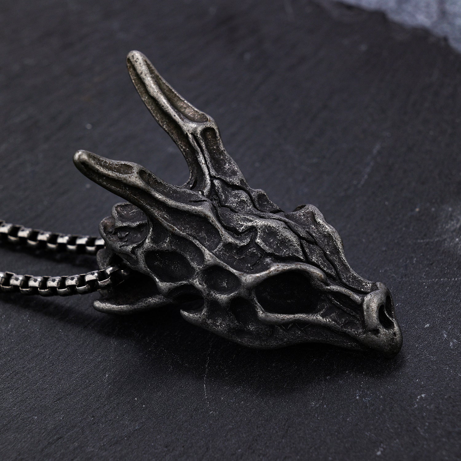 Dragon Head Skull Necklace