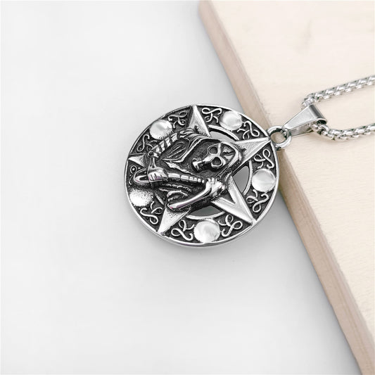 Multi-Layered Death Star Necklace