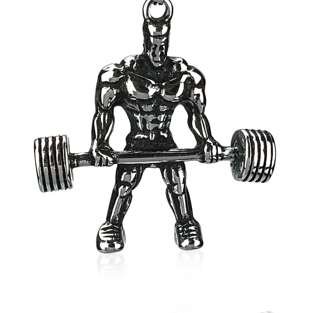 Weightlifting pendant