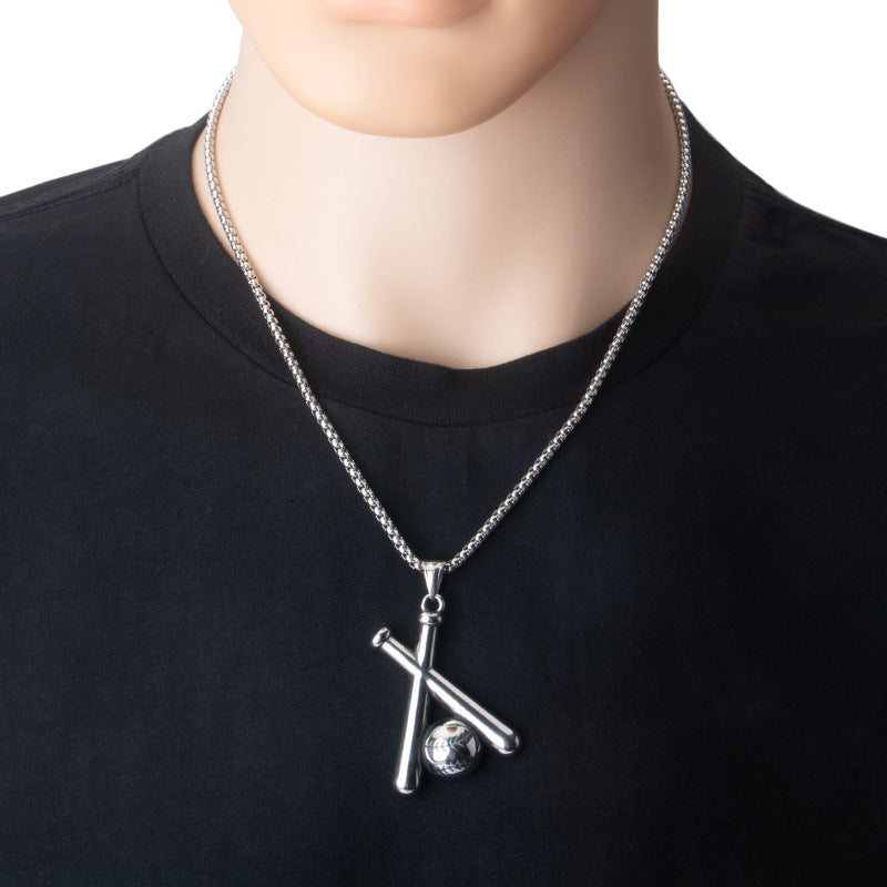 Baseball Stick  Necklace