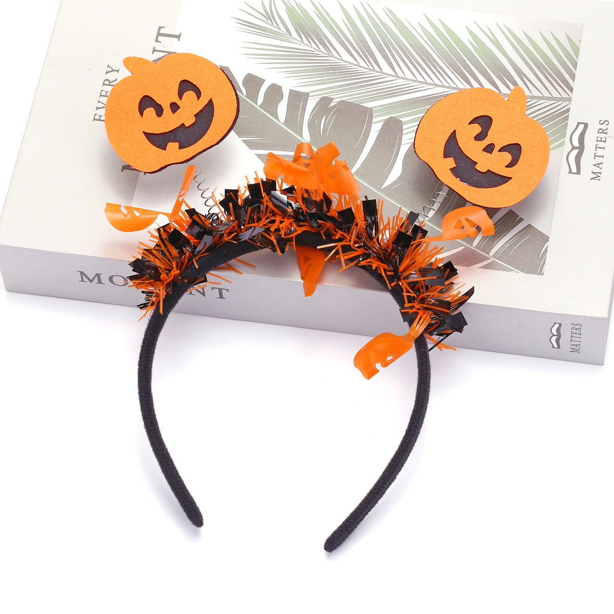 Cute Halloween Pumpkin Headband