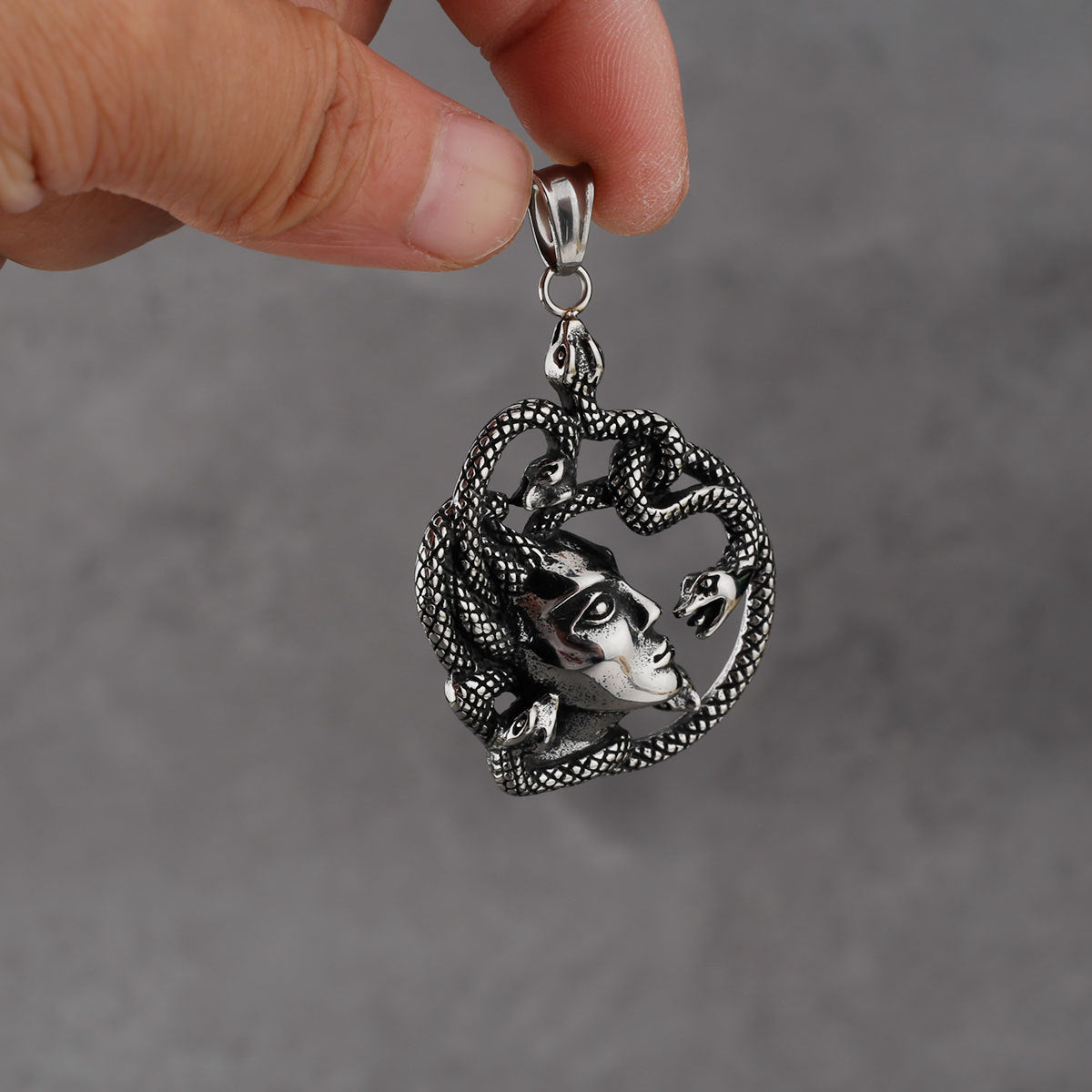 Medusa the Snake Necklace