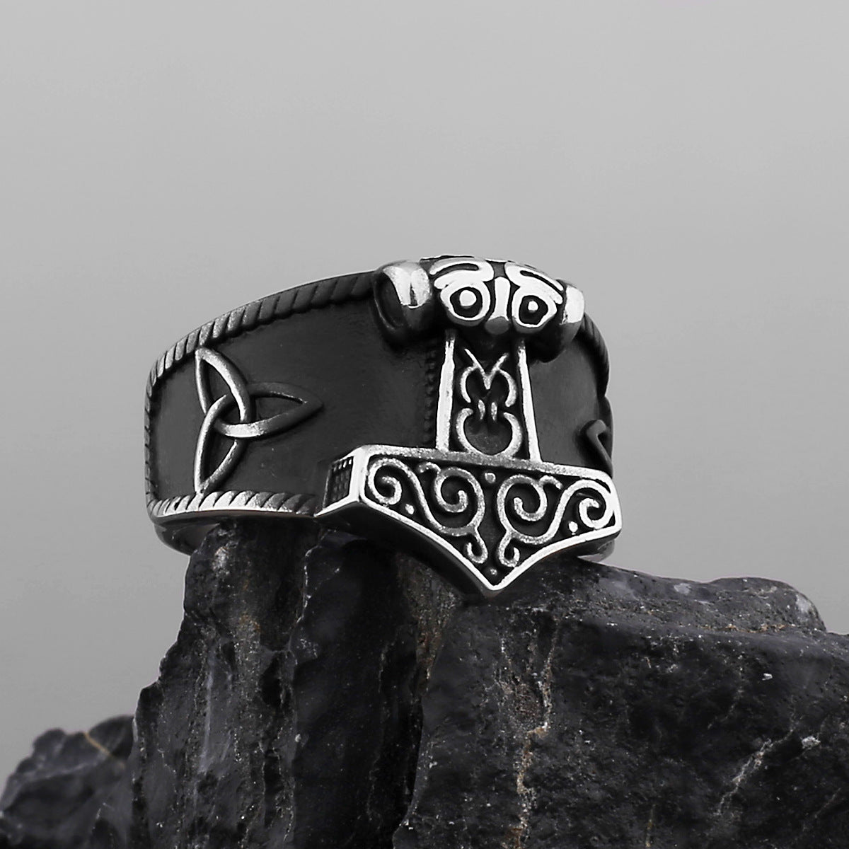 Goth Thor's Hammer Ring