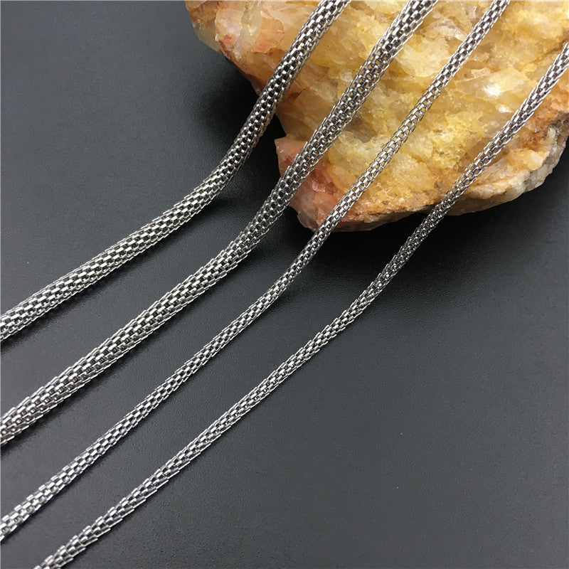 Titanium Steel Diamond Necklace