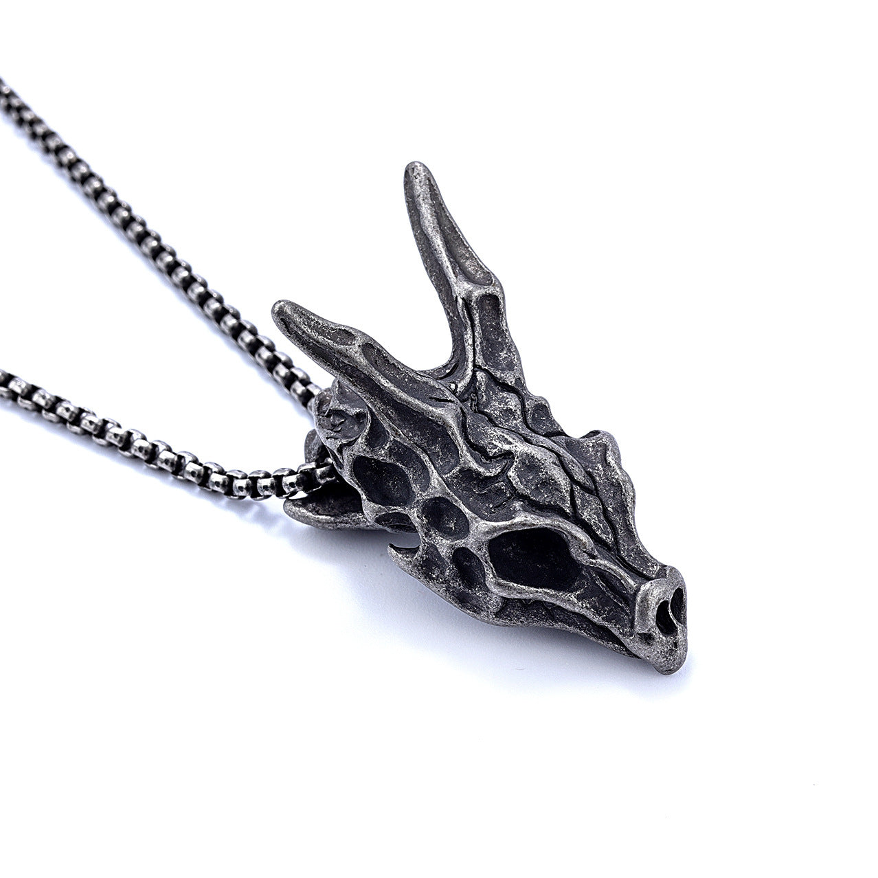 Dragon Head Skull Necklace