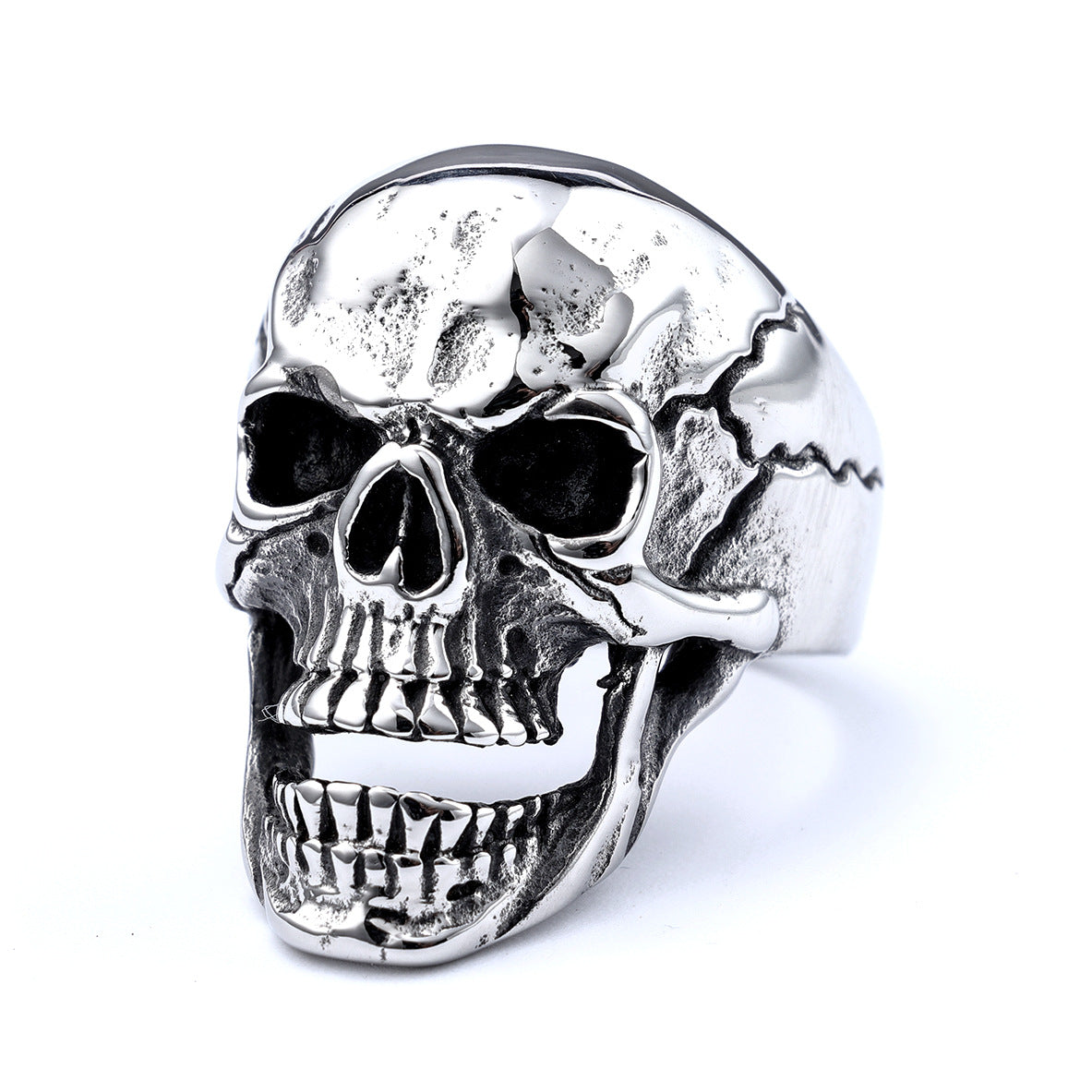 Biker Skull Ring