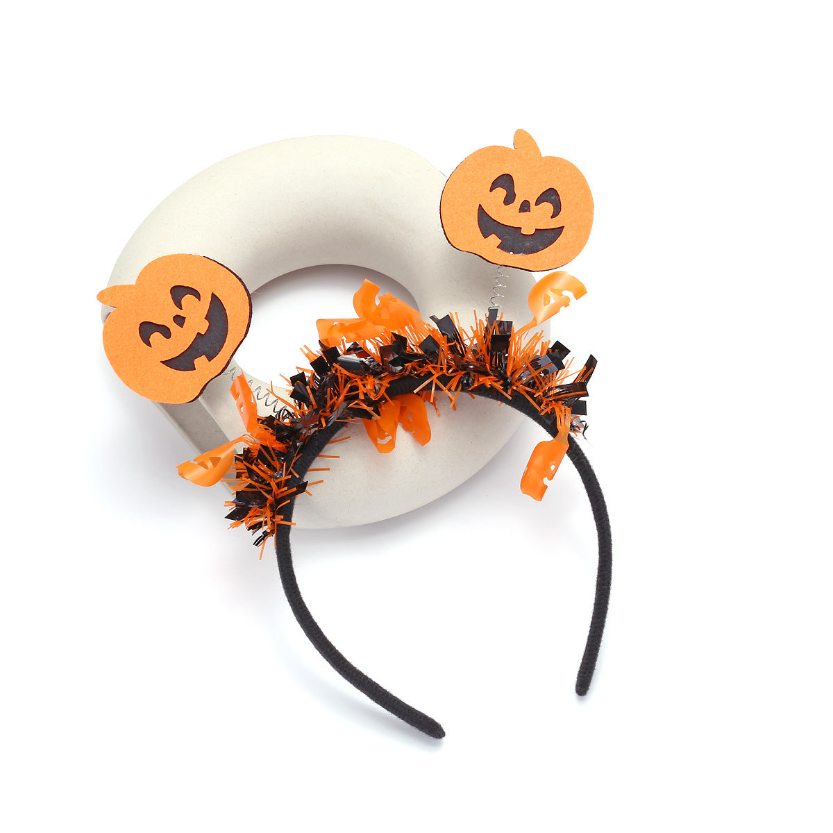 Cute Halloween Pumpkin Headband