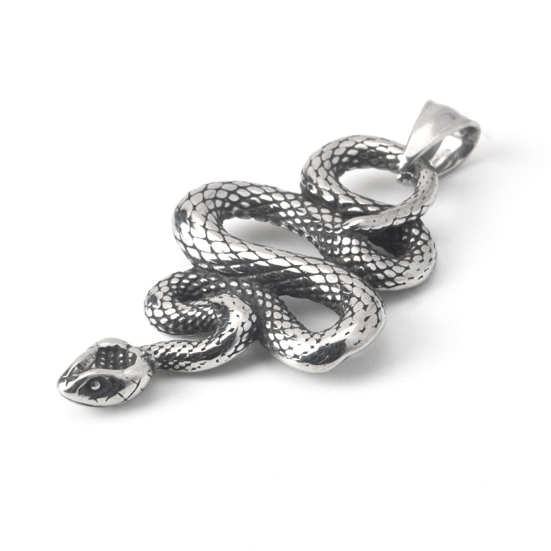 Snake Pendant Necklace