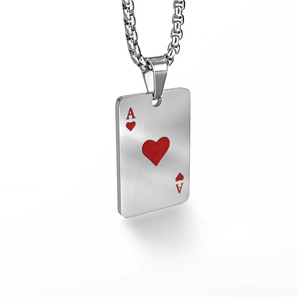 Playing Card Necklace