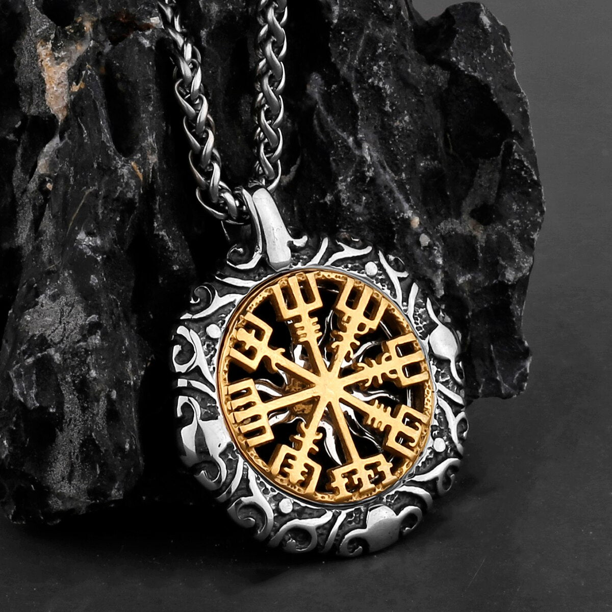 Viking Rune Jewelry Necklace