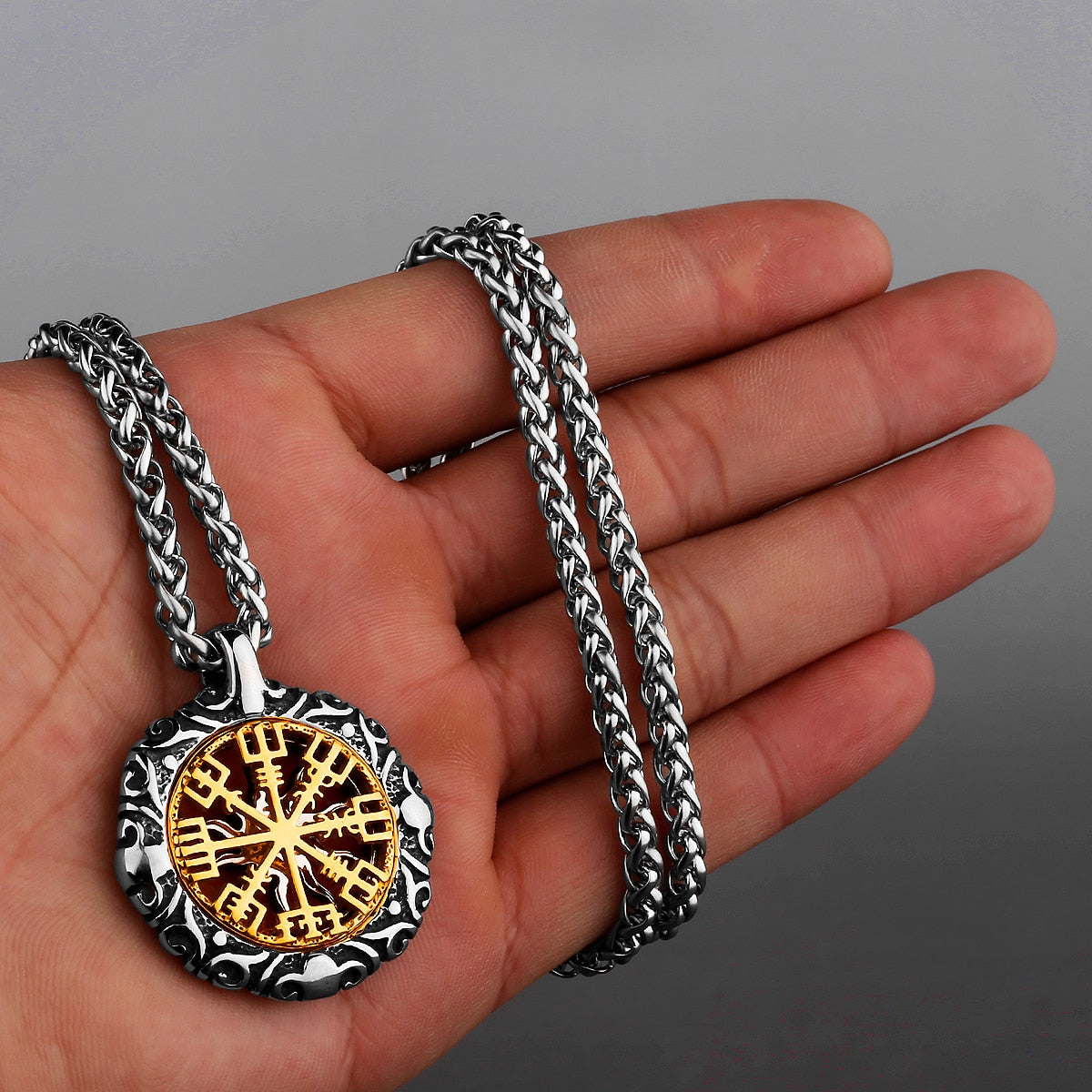 Viking Rune Jewelry Necklace