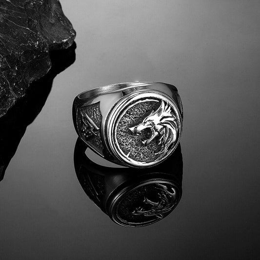 Valknut Amulet Ring