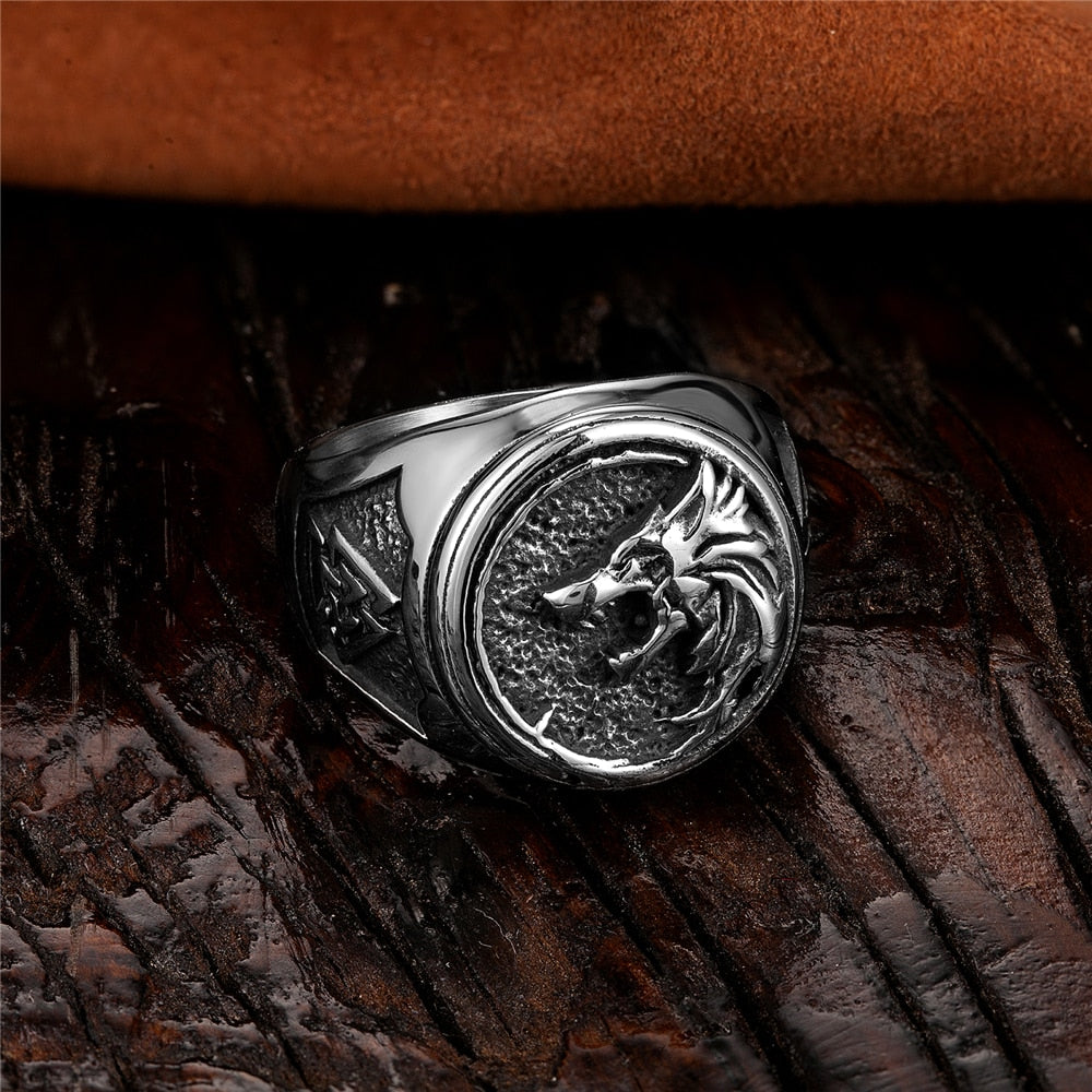 Valknut Amulet Ring