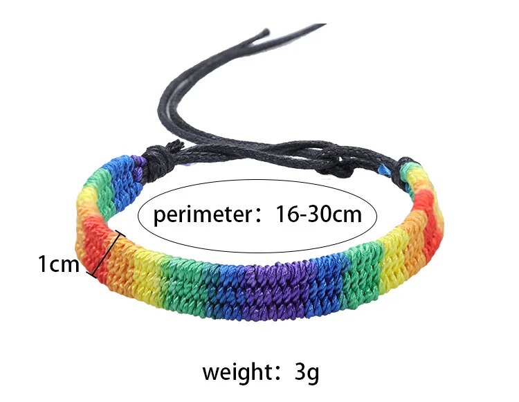 LGBP High quality rainbow bracelet