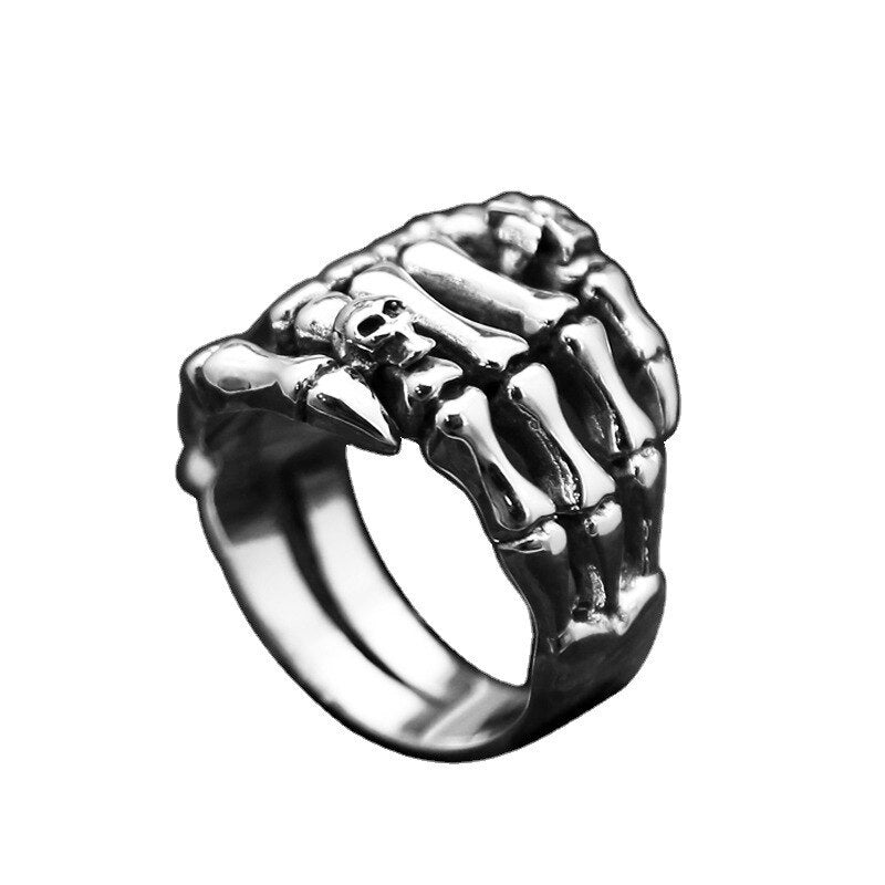 Schädel-Teufel-Ring