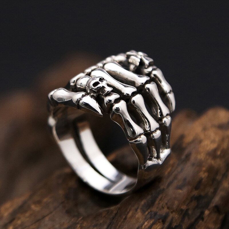 Schädel-Teufel-Ring