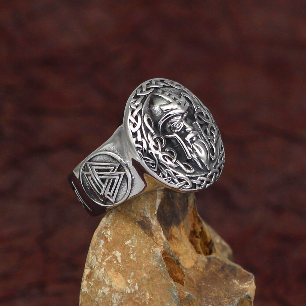 Odin Knot Raven Ring