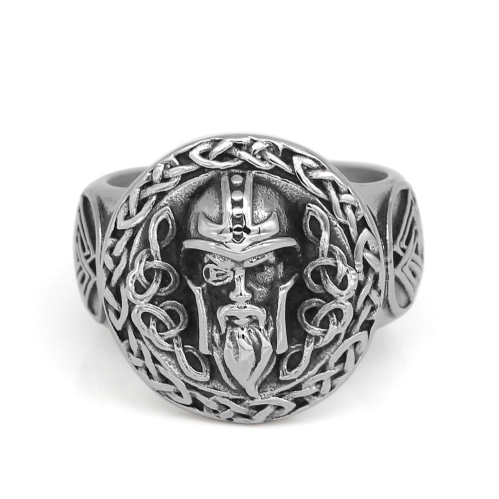 Anillo Cuervo Nudo Odín